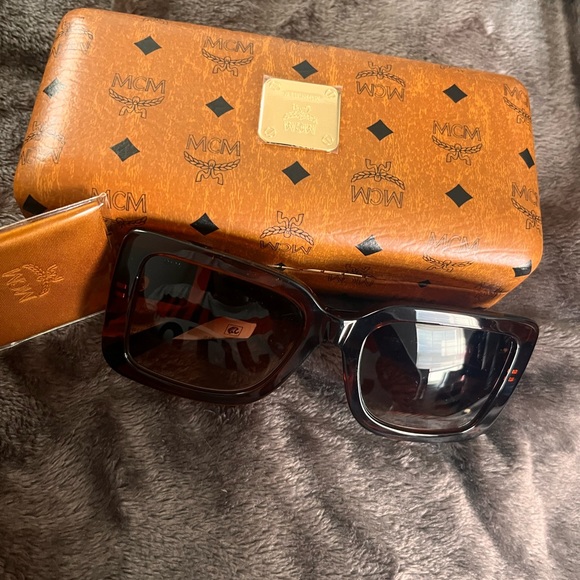 mcm brown women sunglasses main image 4